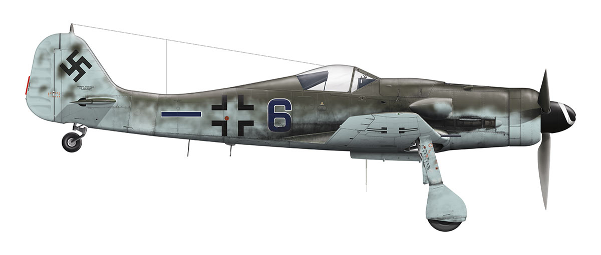 Fw 190D-9, “modrá 6”