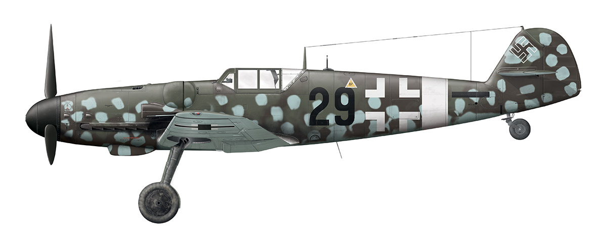 Bf 109G-6/U4, „černá 29“